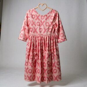 XOXO Girls Pink Long Sleeve Dress NWT